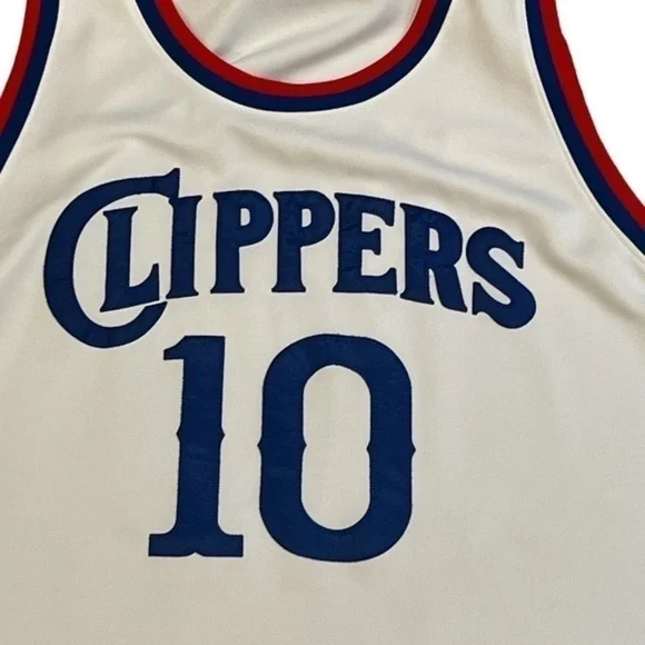Vintage Mitchell & Ness Hardwood Classics Clippers Norm Nixon Jersey 1984-85